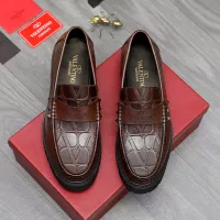 $82.00 USD Valentino Leather Shoes For Men #1284763