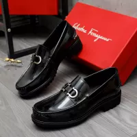 $88.00 USD Salvatore Ferragamo Leather Shoes For Men #1284769