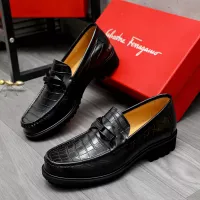 $88.00 USD Salvatore Ferragamo Leather Shoes For Men #1284773