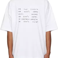 $36.00 USD VETEMENTS T-Shirts Long Sleeved For Unisex #1285347