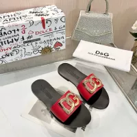 $68.00 USD Dolce & Gabbana D&G Slippers For Women #1285856