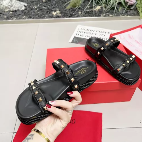 Replica Valentino Slippers For Women #1286202 $82.00 USD for Wholesale