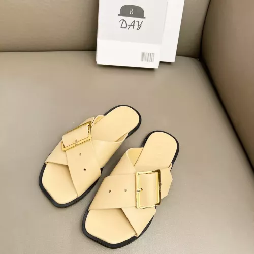 Replica LOEWE Slippers For Women #1286247 $76.00 USD for Wholesale