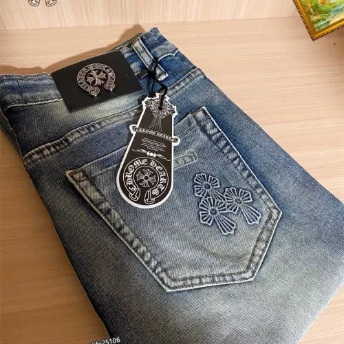 Replica Chrome Hearts Jeans For Men #1286316, $48.00 USD, [ITEM#1286316], Replica Chrome Hearts Jeans outlet from China