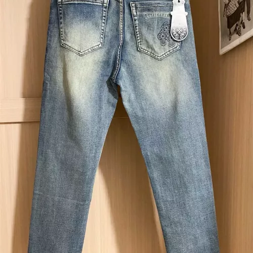 Replica Chrome Hearts Jeans For Men #1286316 $48.00 USD for Wholesale