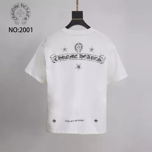 Replica Chrome Hearts T-Shirts Short Sleeved For Men #1286636 $32.00 USD for Wholesale