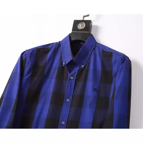 Replica Burberry Shirts Long Sleeved For Men #1286675 $42.00 USD for Wholesale