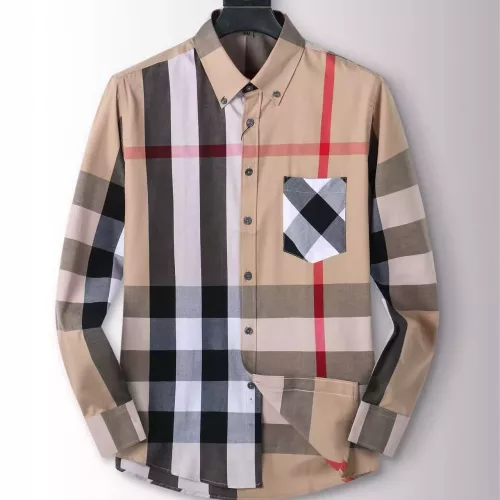 Burberry Shirts Long Sleeved For Men #1286676