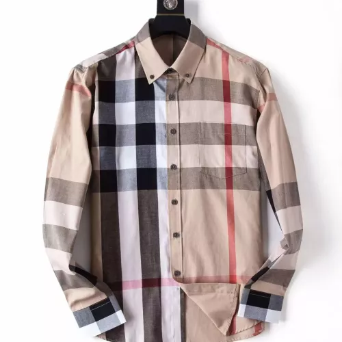 Burberry Shirts Long Sleeved For Men #1286685