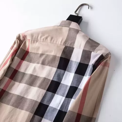 Replica Burberry Shirts Long Sleeved For Men #1286685 $42.00 USD for Wholesale