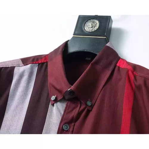 Replica Burberry Shirts Long Sleeved For Men #1286686 $42.00 USD for Wholesale