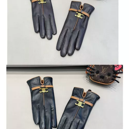 Replica Celine Gloves For Women #1287773 $45.00 USD for Wholesale