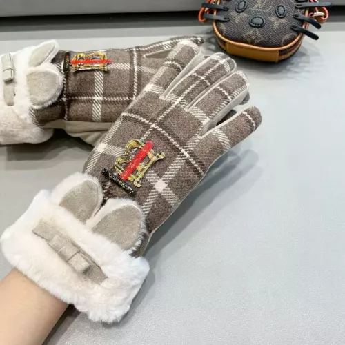 Replica Burberry Gloves #1287897 $42.00 USD for Wholesale