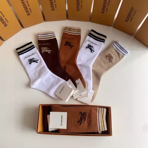 Replica Burberry Socks #1288122 $27.00 USD for Wholesale