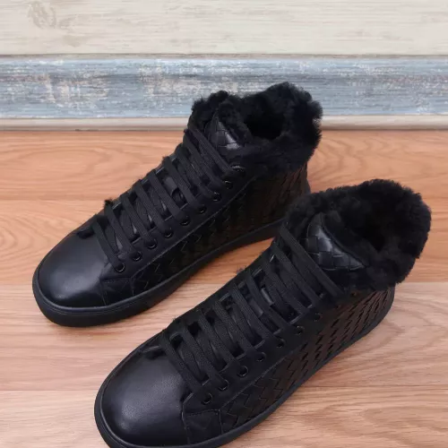 Replica Bottega Veneta BV High Tops Shoes For Men #1289223 $122.00 USD for Wholesale