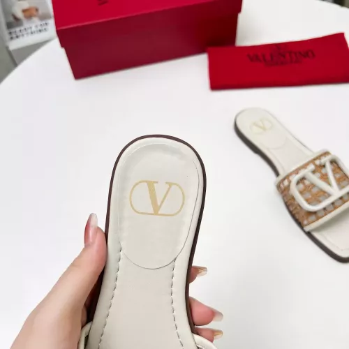 Replica Valentino Slippers For Women #1289274 $82.00 USD for Wholesale