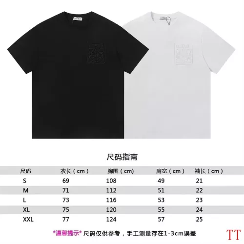 Replica LOEWE T-Shirts Short Sleeved For Unisex #1289637 $32.00 USD for Wholesale