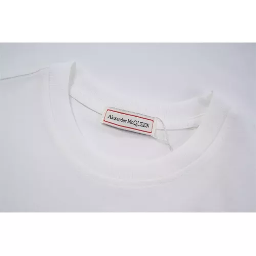 Replica Alexander McQueen T-shirts Short Sleeved For Unisex #1289695 $32.00 USD for Wholesale