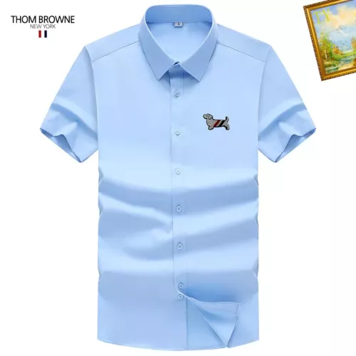 Replica Thom Browne TB Shirts Short Sleeved For Men #1289833, $38.00 USD, [ITEM#1289833], Replica Thom Browne TB Shirts outlet from China