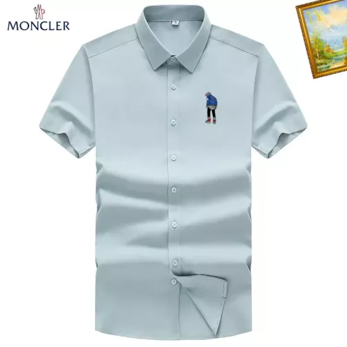 Moncler Shirts Short Sleeved For Men #1289852