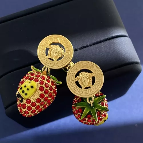 Replica Versace Earrings For Women #1289998 $34.00 USD for Wholesale