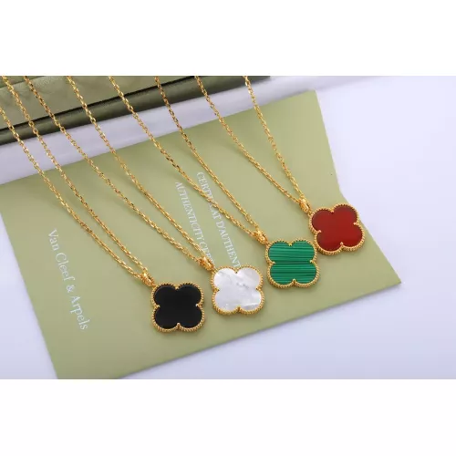 Replica Van Cleef & Arpels Necklaces For Women #1290196 $36.00 USD for Wholesale