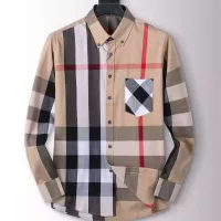 $42.00 USD Burberry Shirts Long Sleeved For Men #1286676