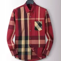 $42.00 USD Burberry Shirts Long Sleeved For Men #1286677