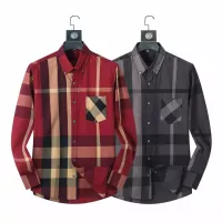 $42.00 USD Burberry Shirts Long Sleeved For Men #1286678