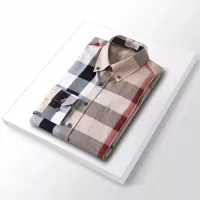 $42.00 USD Burberry Shirts Long Sleeved For Men #1286685