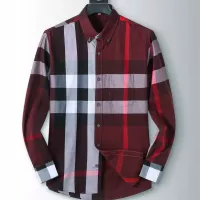 $42.00 USD Burberry Shirts Long Sleeved For Men #1286686