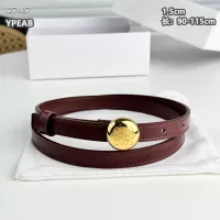 $48.00 USD LOEWE AAA Quality Belts For Women #1287088