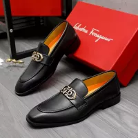 $92.00 USD Salvatore Ferragamo Leather Shoes For Men #1288849