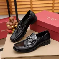 $100.00 USD Salvatore Ferragamo Leather Shoes For Men #1288854