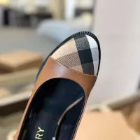 $125.00 USD Burberry High-Heeled Shoes For Women #1289530