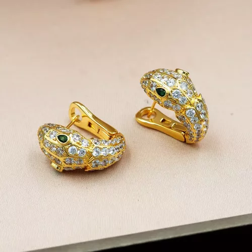 Replica Bvlgari Earrings For Women #1290549 $36.00 USD for Wholesale