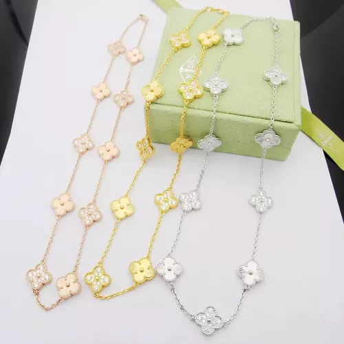 Replica Van Cleef & Arpels Necklaces For Women #1290569 $42.00 USD for Wholesale