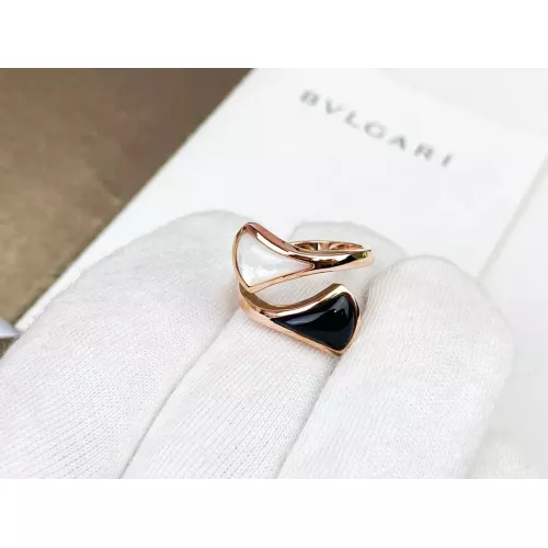 Replica Bvlgari Rings For Women #1290911 $25.00 USD for Wholesale