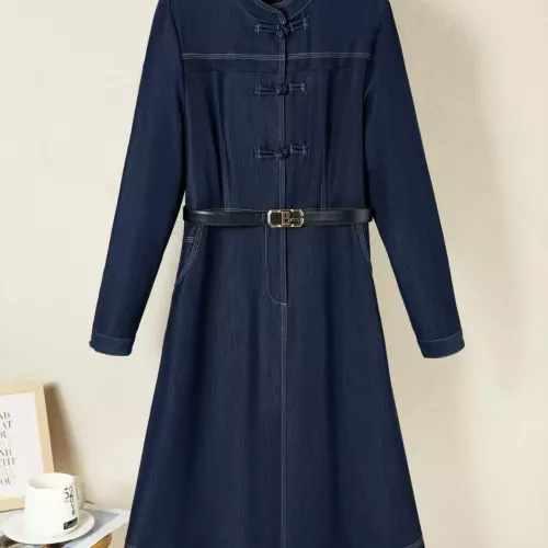 Replica Burberry Dresses Long Sleeved For Women #1291019, $128.00 USD, [ITEM#1291019], Replica Burberry Dresses outlet from China