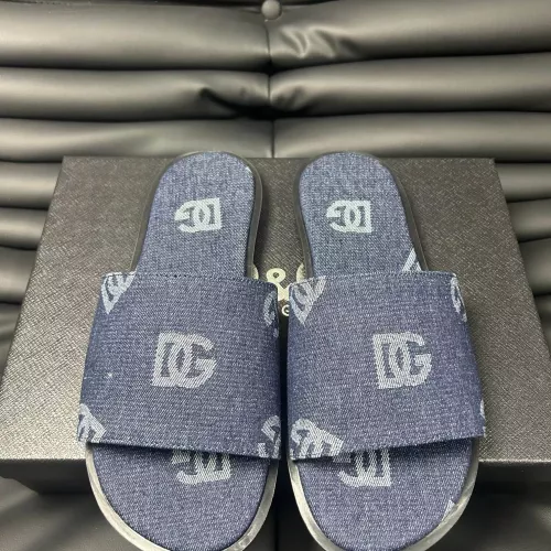 Replica Dolce &amp; Gabbana D&amp;G Slippers For Men #1291708, $68.00 USD, [ITEM#1291708], Replica Dolce &amp; Gabbana D&amp;G Slippers outlet from China