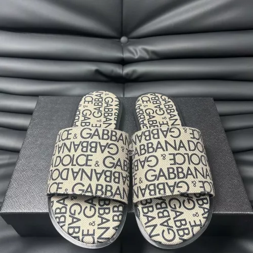 Replica Dolce & Gabbana D&G Slippers For Men #1291712 $68.00 USD for Wholesale