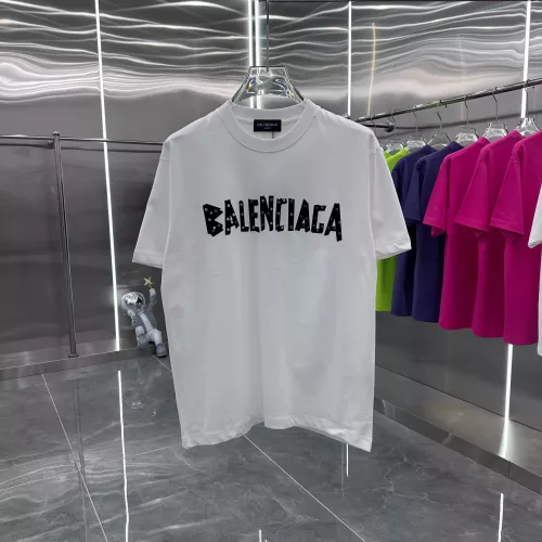 Replica Balenciaga T-Shirts Short Sleeved For Unisex #1291763, $40.00 USD, [ITEM#1291763], Replica Balenciaga T-Shirts outlet from China