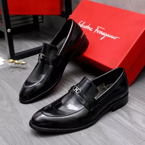 Replica Salvatore Ferragamo Leather Shoes For Men #1291944, $88.00 USD, [ITEM#1291944], Replica Salvatore Ferragamo Leather Shoes outlet from China