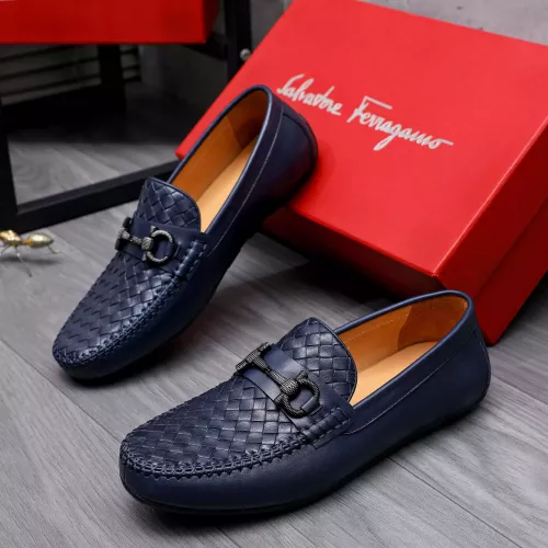 Replica Salvatore Ferragamo Leather Shoes For Men #1291947, $92.00 USD, [ITEM#1291947], Replica Salvatore Ferragamo Leather Shoes outlet from China