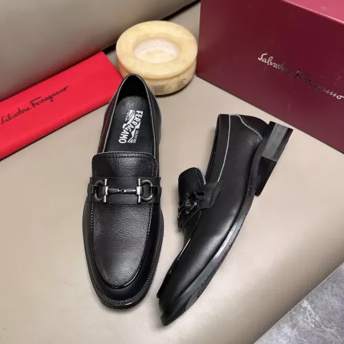 Salvatore Ferragamo Leather Shoes For Men #1292359