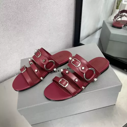 Replica Balenciaga Slippers For Women #1292374, $85.00 USD, [ITEM#1292374], Replica Balenciaga Slippers outlet from China