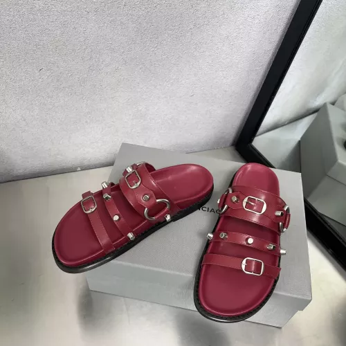 Replica Balenciaga Slippers For Women #1292378 $85.00 USD for Wholesale