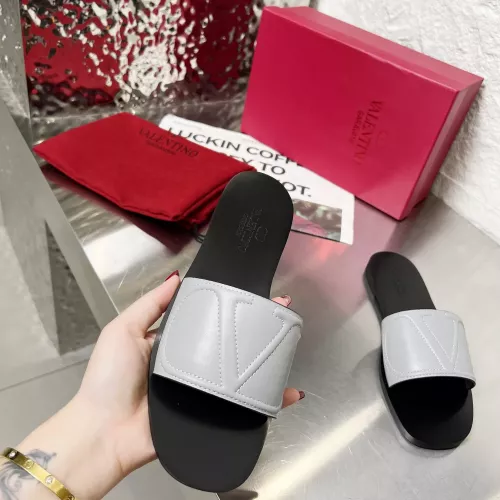 Replica Valentino Slippers For Women #1292411 $82.00 USD for Wholesale