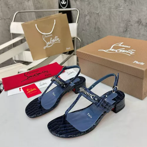 Replica Christian Louboutin Sandal For Women #1292493, $96.00 USD, [ITEM#1292493], Replica Christian Louboutin Sandal outlet from China