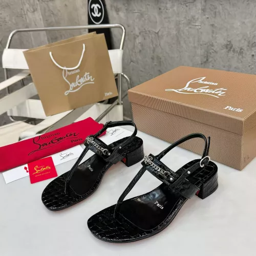 Replica Christian Louboutin Sandal For Women #1292494, $96.00 USD, [ITEM#1292494], Replica Christian Louboutin Sandal outlet from China